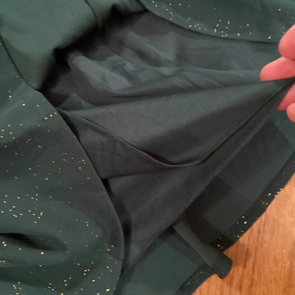 NWT City Triangles, Hunter, Green and gold sparkle dress, size one - Picture 12 of 12